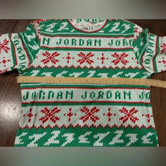 Jordan  Ugly Christmas T-Shirt - Picture 4 of 5